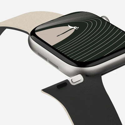 MOFT Snap Duo Watch Bands for Apple Watch 44/45/46/49mm (Vast Black x Stardust)