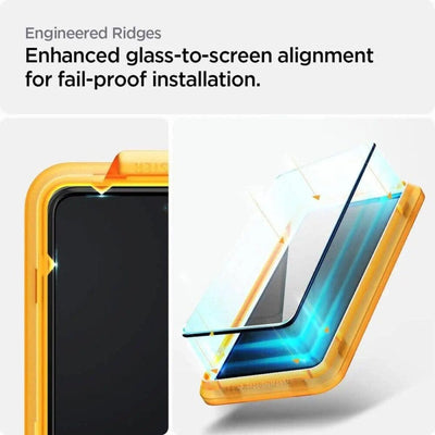Spigen - Tempered Glass [GlasTR AlignMaster] - Screen Protector For Google Pixel 8