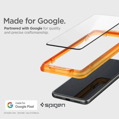 Spigen - Tempered Glass [GlasTR AlignMaster] - Screen Protector For Google Pixel 8
