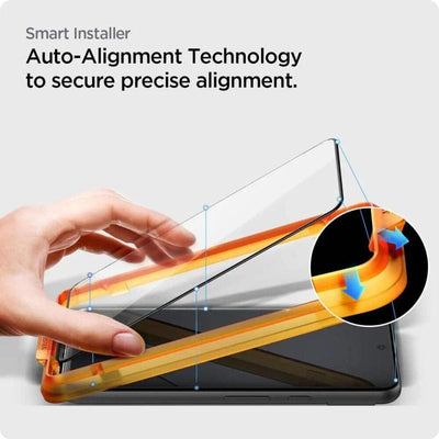 Spigen - Tempered Glass [GlasTR AlignMaster] - Screen Protector For Google Pixel 8