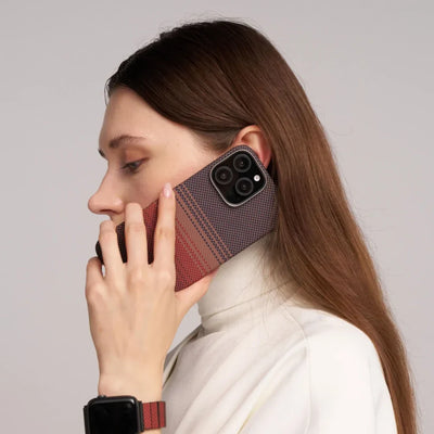 Pitaka Tactile Woven Case For Apple iPhone 16 Pro