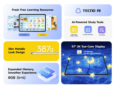 Tecno Megapad SE 2 4GB/128GB - overview 1