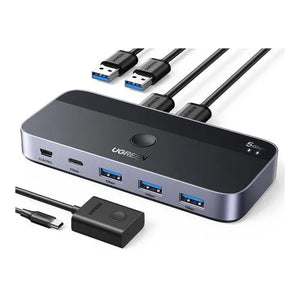 UGREEN USB 3.0 Switch Box (15705) | 2 PCs Share 4 Devices