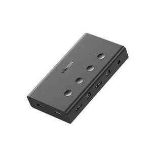 UGREEN 4K 60Hz HDMI KVM Switch Box, 4 Computers 1 Monitor (70439)