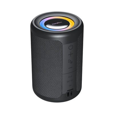 Fantech BS154 NeraBox IPX4 Bluetooth 5.4 Speaker, 5W RMS with RGB Glow - Black