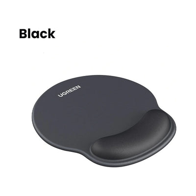 UGREEN Ergonomic Mouse Pad with Wrist Rest, Slow Rebound Memory Foam - Black