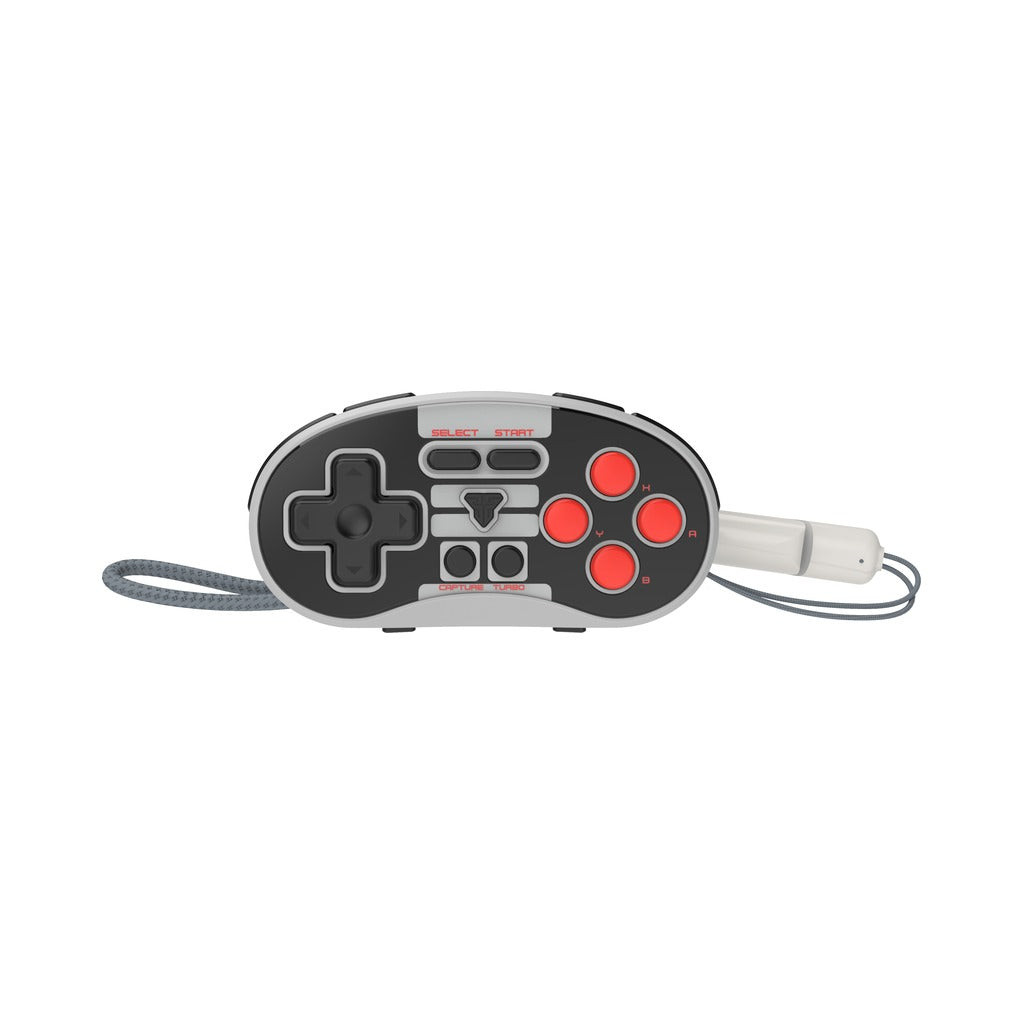 Fantech EOS Mini WGP17 Pocket Wireless Gamepad, Bluetooth 5.0 and USB - Gray