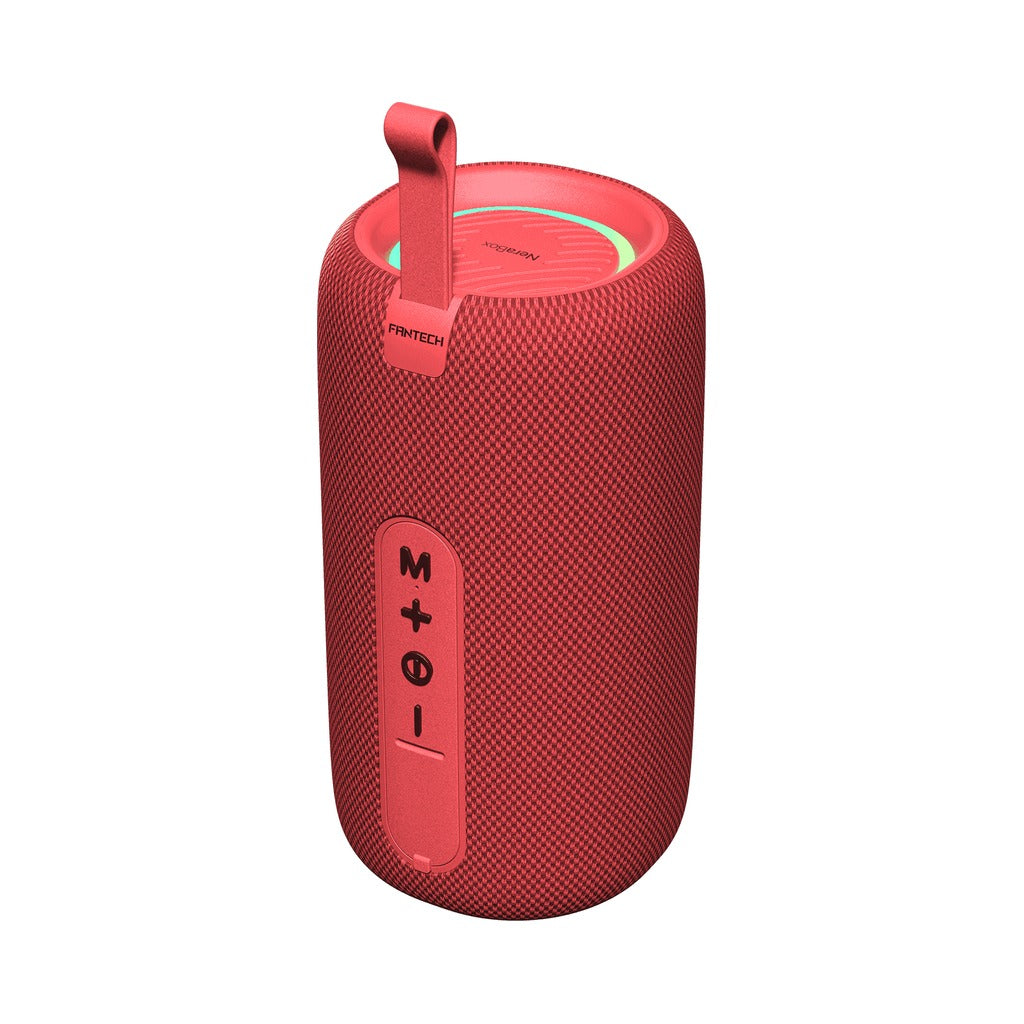 Fantech BS158 NeraBox IPX4 Bluetooth 5.4 Speaker, 10W RMS with TWS - Red