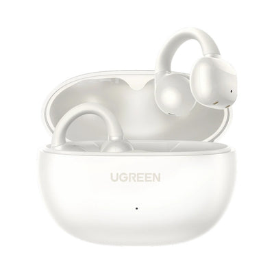 UGREEN HiTune S3 Open-Ear Clip True Wireless Earbuds with AI Noise Cancellation - White