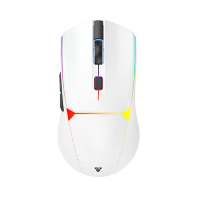 Fantech WG7V2 Crypto II 12000 DPI Dual Mode Wired and Wireless Gaming Mouse - White