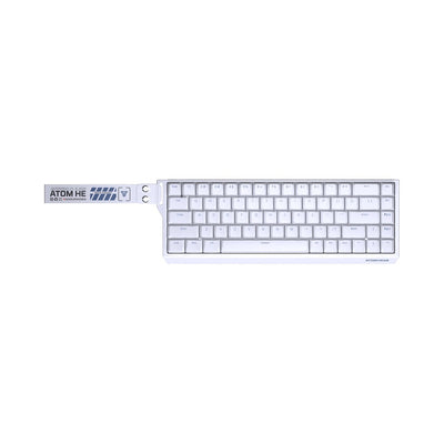 Fantech MK811 ATOM HE68 Magnetic Switch Wired Gaming Keyboard - White