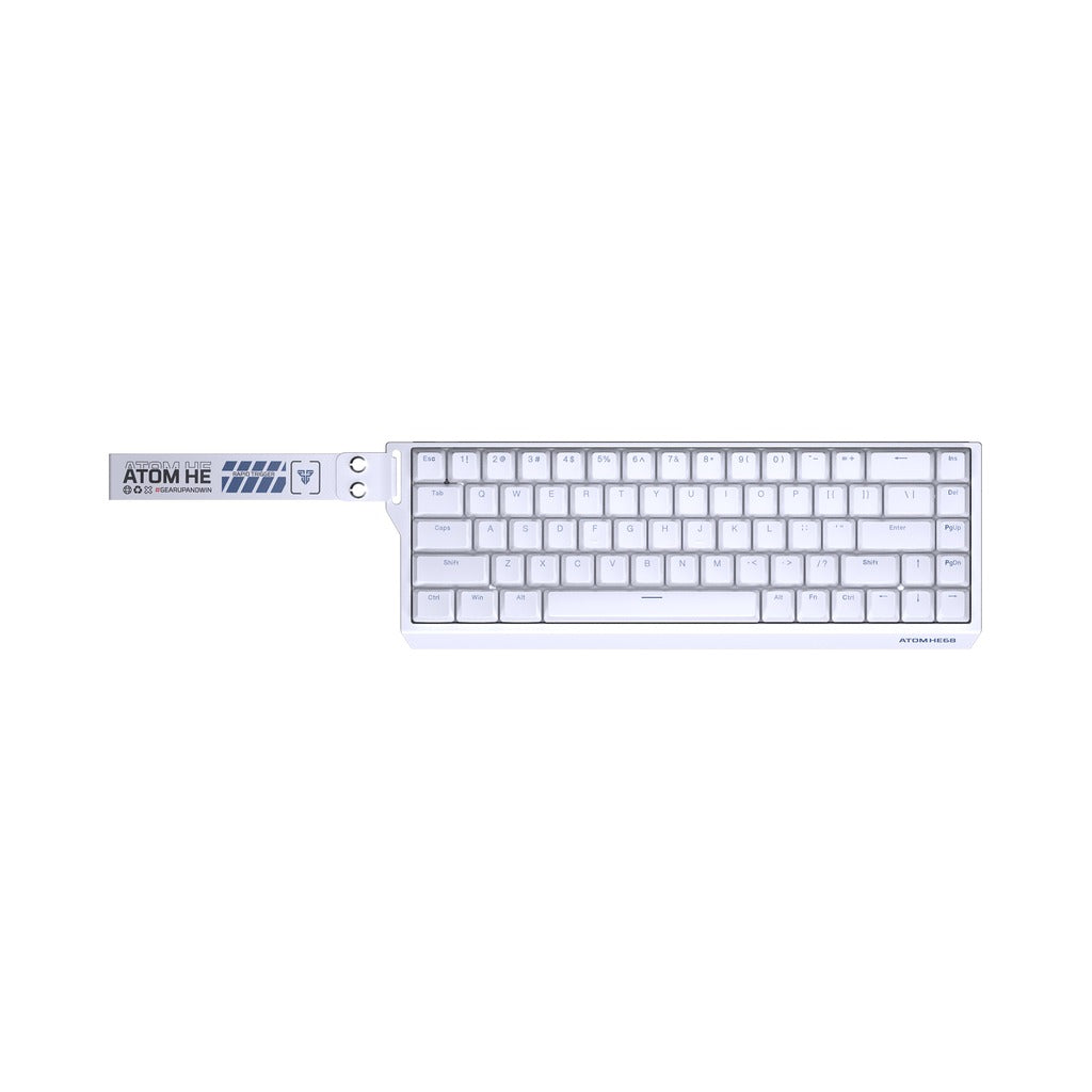 Fantech MK811 ATOM HE68 Magnetic Switch Wired Gaming Keyboard - White