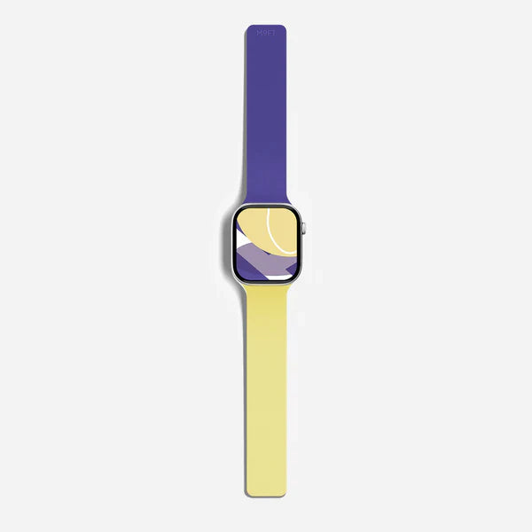 MOFT Snap Duo Watch Bands for Apple Watch 44/45/46/49mm (Strike Yellow x Poise Purple)