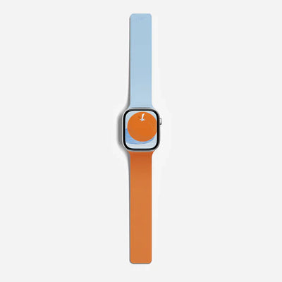 MOFT Snap Duo Watch Bands for Apple Watch 44/45/46/49mm (Wake Orange x Swell Blue)
