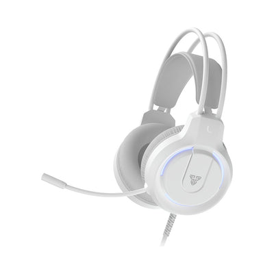 Fantech HQ53 Flash USB Gaming Headset with Red LED - White