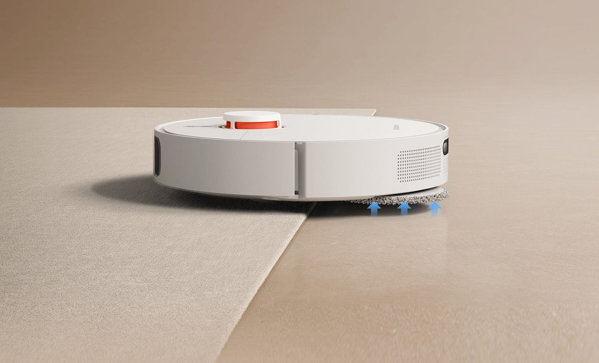 Xiaomi Robot Vacuum X20+ cleaning a carpet