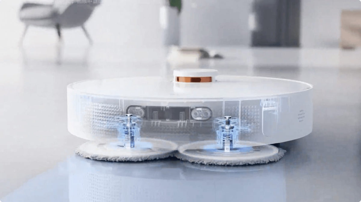 Xiaomi Robot Vacuum X20+ - Spinning mops at 180rpm.