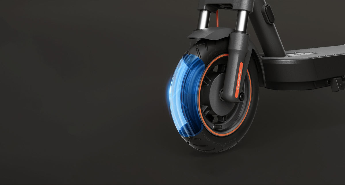 Xiaomi Electric Scooter 5 Max - Hydraulic front. Dual rear.