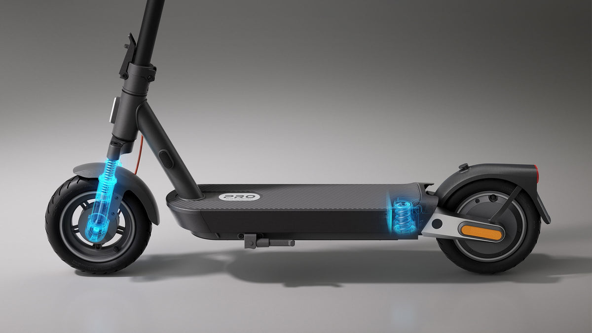 Xiaomi Electric Scooter 5 Pro - Shock absorbers, front and rear.
