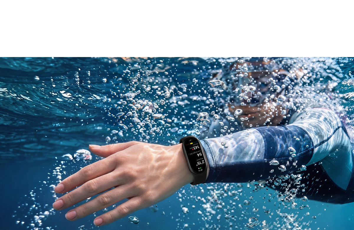 Xiaomi Smart Band 11 - Heart rate, underwater.
