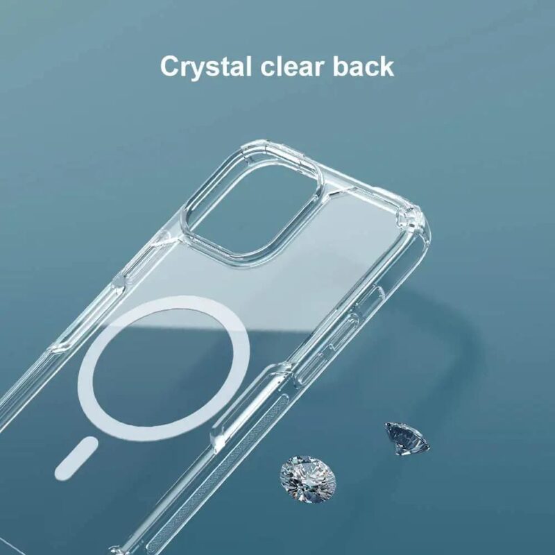 Nillkin Nature TPU Pro Magnetic Clear Case for Apple iPhone 15 Pro
