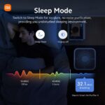 Xiaomi Smart Air Purifier 4 (Large Room Purification, OLED Touch Screen Display, Mi Home App, Works With Alexa)