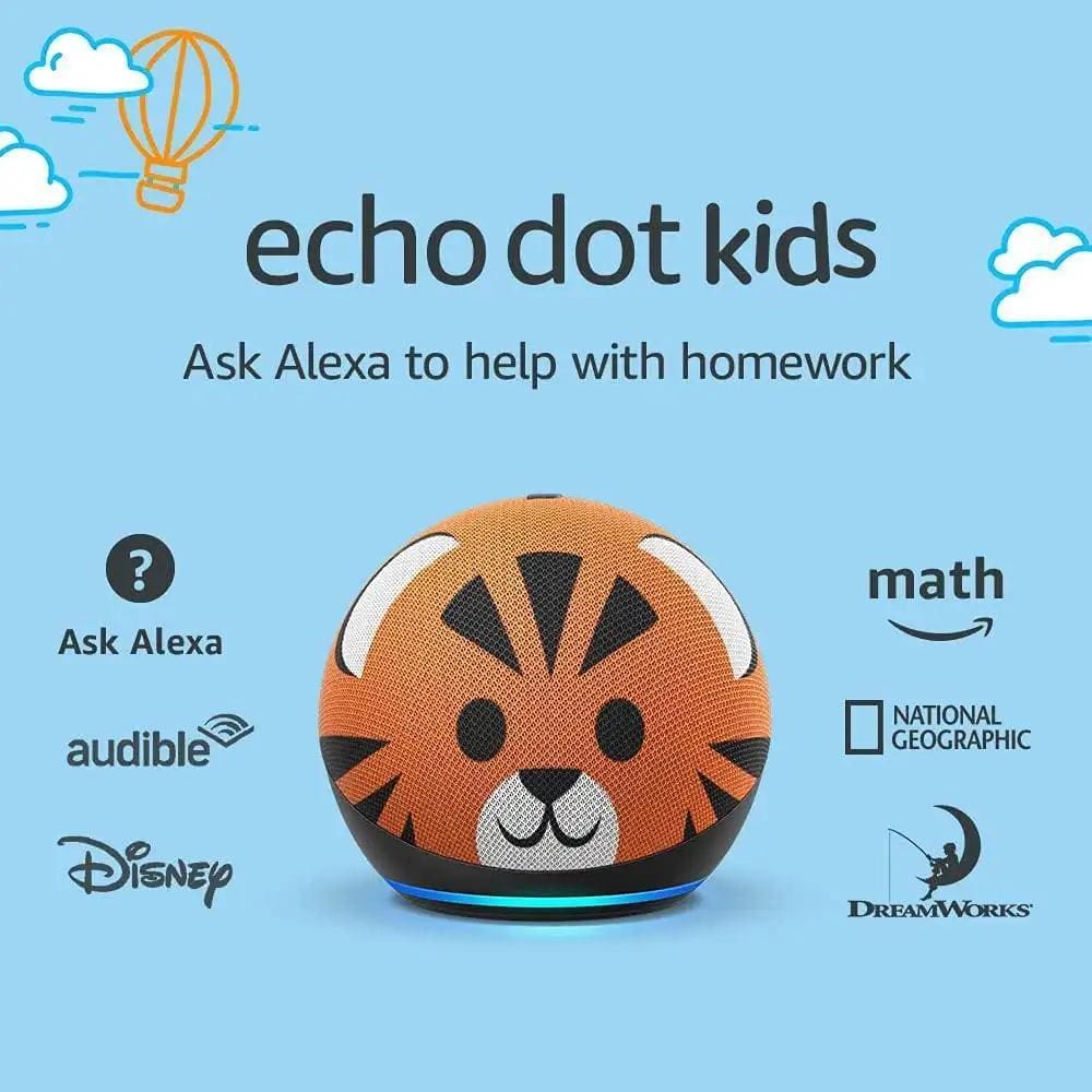 Amazon Echo Dot 4th Generation Kids Edition (Smart Assistant and Speaker With Parental Controls)