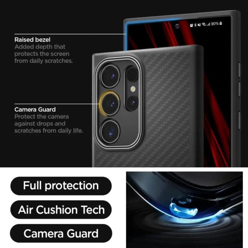 Spigen – Enzo Aramid – Samsung Galaxy S24 Ultra