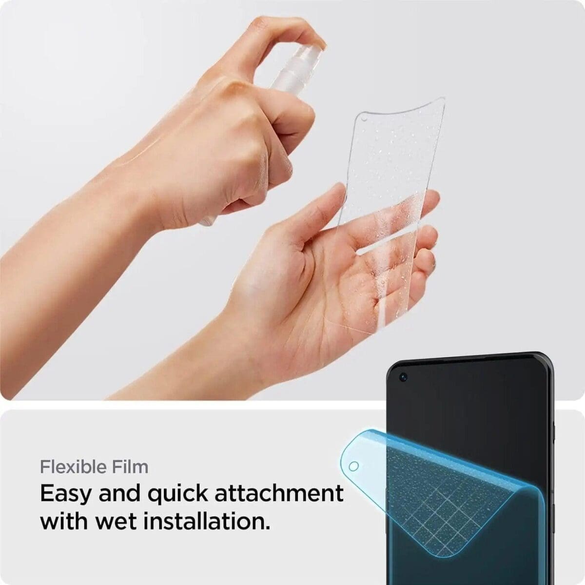 Spigen – NeoFlex – Screen Protector for OnePlus 11 / OnePlus 10 Pro