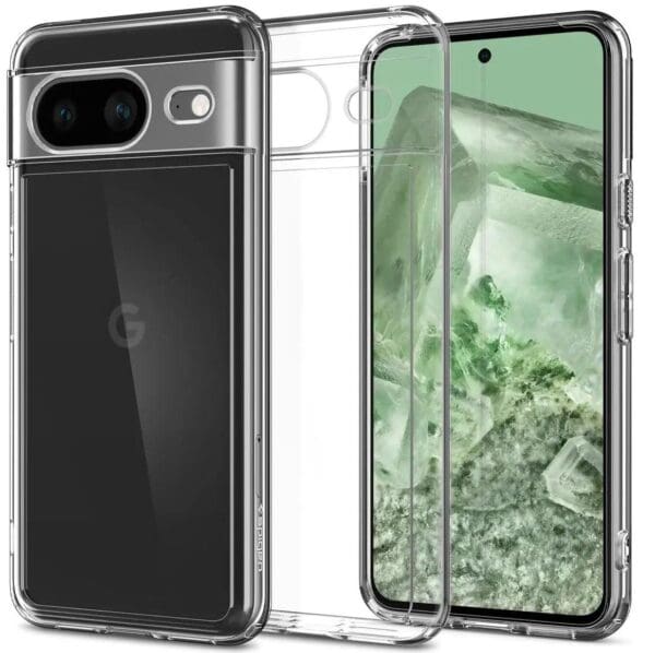 Spigen – Ultra Hybrid – Crystal Clear – Google Pixel 8 Case