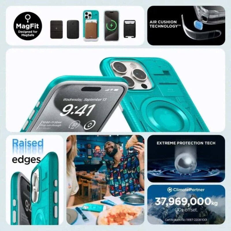 Spigen – Classic C1 MagFit – Apple iPhone 15 Pro