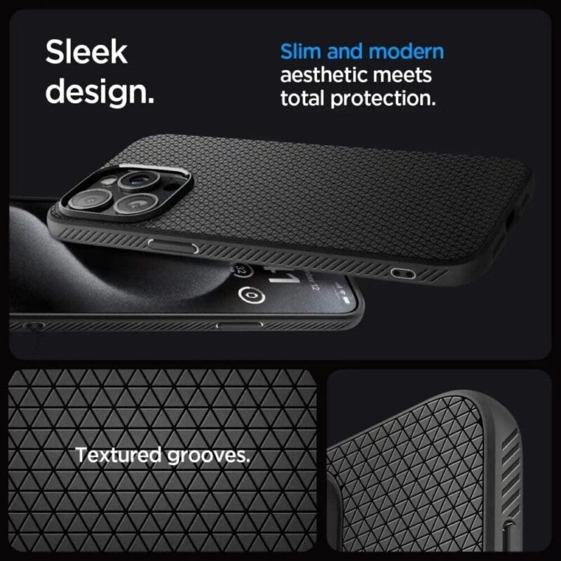 Spigen – Liquid Air Armor – Apple iPhone 15 Pro