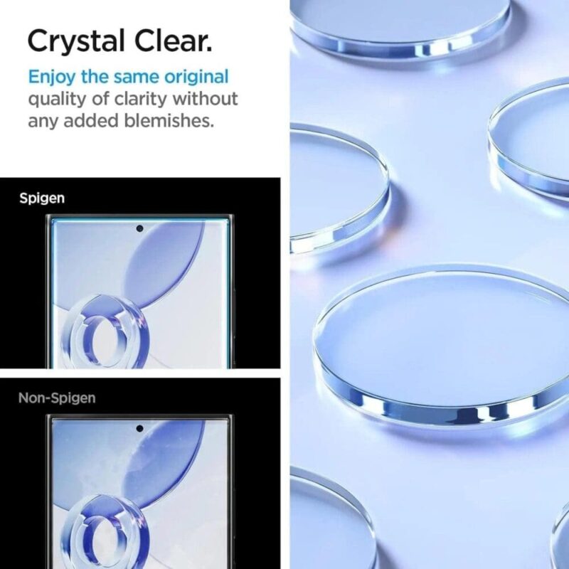 Spigen – Tempered Glass [GlassTR EZ FIT] – Samsung Galaxy S24 Ultra Screen Protector