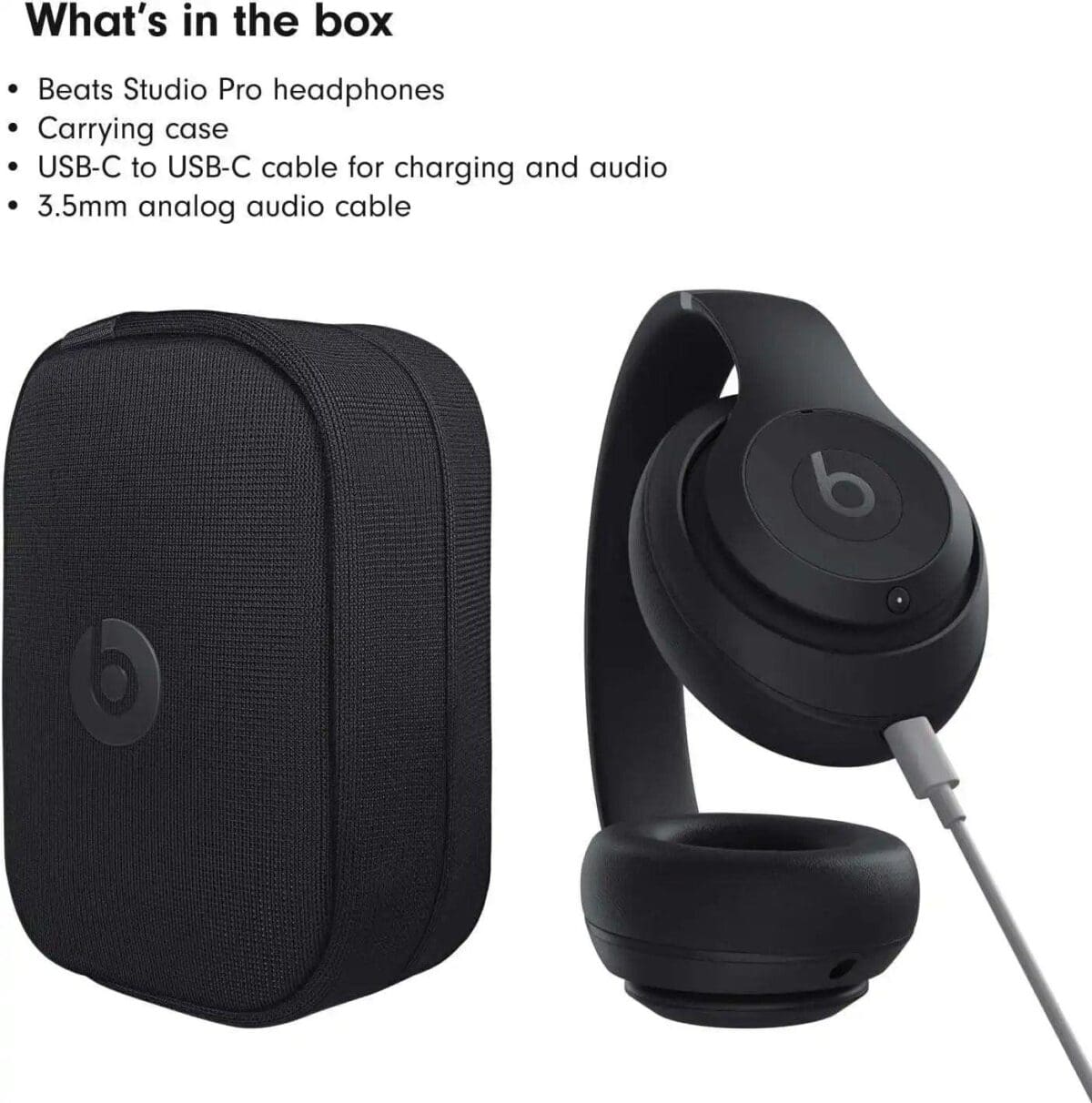 Beats Studio Pro (Wireless Over-the-Ear Bluetooth Noise Cancelling Headphones with Spatial Audio)