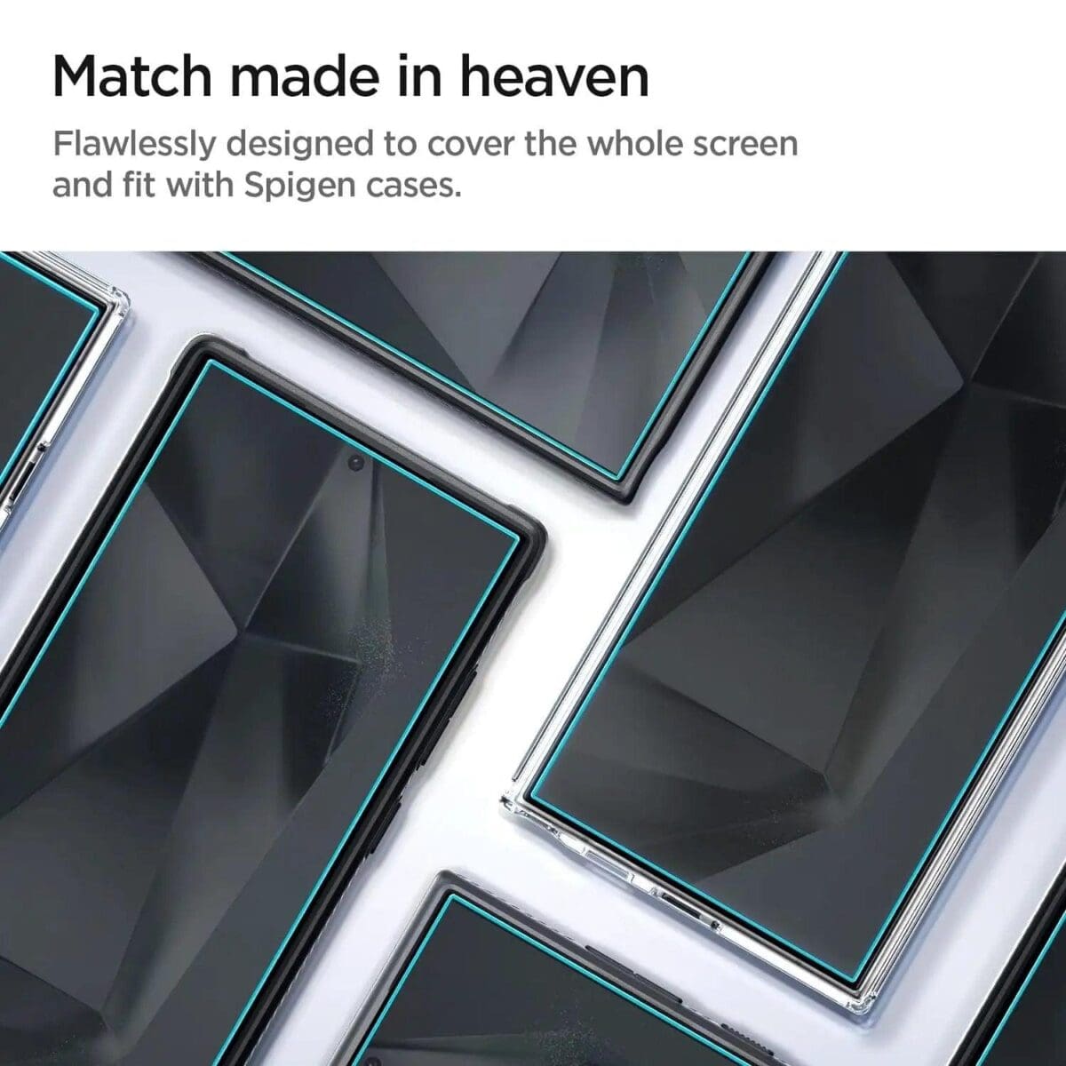 Spigen – Tempered Glass [GlassTR EZ FIT] – Samsung Galaxy S24 Ultra Screen Protector