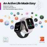 Amazfit Active (Stainless Steel 42mm Smart Watch With AI Fitness Coach And Zepp OS)