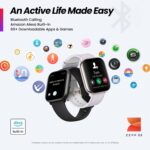 Amazfit Active (42mm Smartwatch, AI Fitness Tracker & Sleep Coach, GPS, Built-In Assistant, 14-Day Battery, 120+ Sports Modes, Android/iOS Compatible)