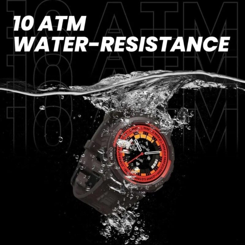 Amazfit Active Edge (46mm, Rugged Watch, GPS, AI Health Coach, 16-Day Battery, 130+ Sports Modes, Activity Trackers and Android/iOS Compatible)