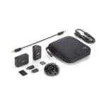 DJI MIC (1 TX + 1 RX) – Up to 250m Compact Lightweight Wireless Microphone With Built-in Storage)
