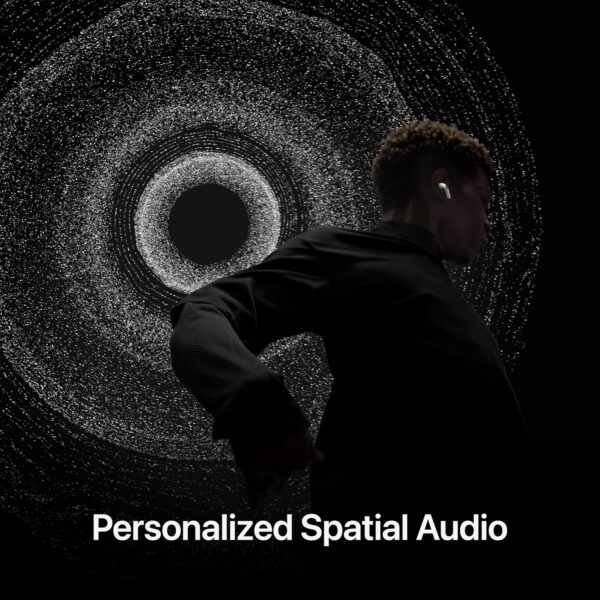 Apple AirPods Pro (2nd Generation Wireless Earbuds, Active Noise Cancellation, Hearing Aid, Transparency, Spatial Audio, Hi-Fi, USB-C Charging)