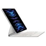 Magic Keyboard for iPad Pro 12.9-inch (3rd, 4th, 5th & 6th generation) – Arabic – White (MJQL3AB)