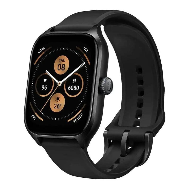 Amazfit GTS 4 (Dual-Band GPS, Bluetooth Calls, 150+ Sports Modes, Heart Rate SPO₂ Monitor, 1.75” AMOLED, Android/iOS Compatible)