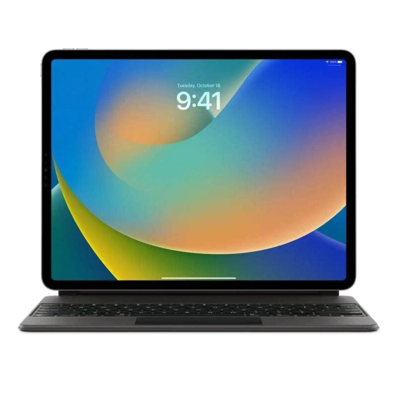 Apple Magic Keyboard (for iPad Pro M2 12.9-inch and iPad Air M2/M3 13-inch) | US English Layout with Built-in Trackpad