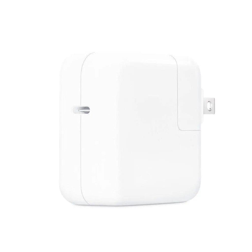 Apple 30W USB-C Power Adapter  – White (MY1W2)