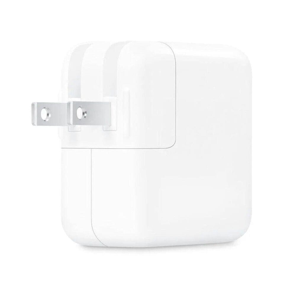 Apple Dual USB-C Port 35W Power Adapter  – White (MNWP3)