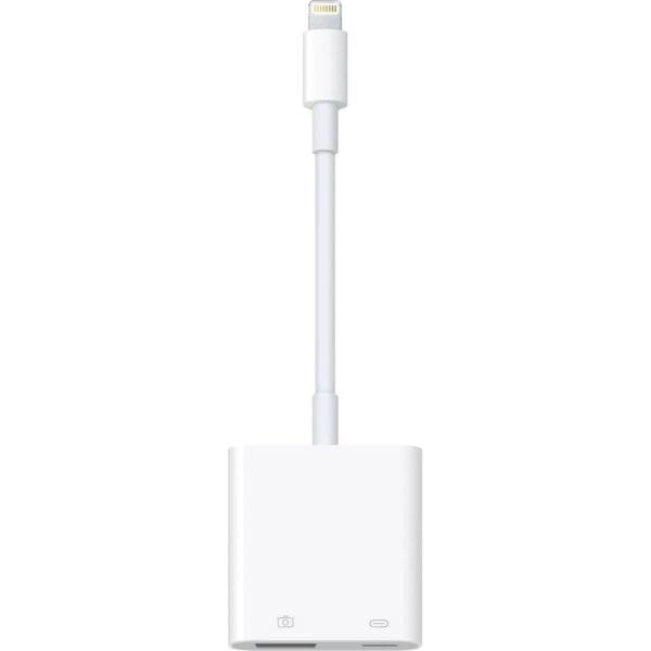 Apple Lightning Headphone Jack Adapter  – White (MMX62)