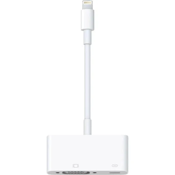 Apple Lightning to VGA Adapter  – White (MD825)