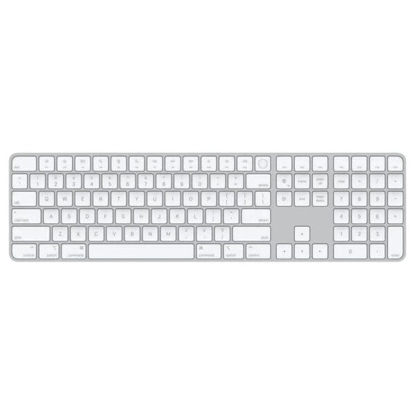 Apple Magic keyboard with Touh ID and Numeric Keypad for iMac with Silicon   – Silver (MK2C3)