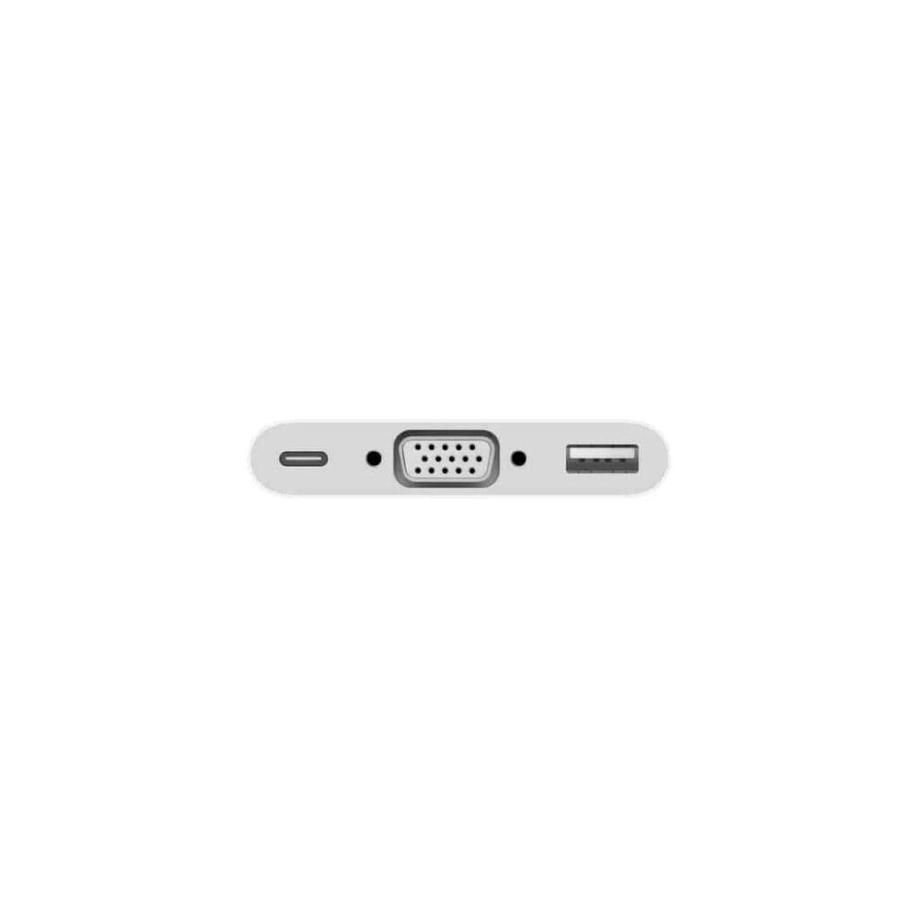 Apple USB-C VGA Multiport Adapter  – White (MJ1L2)