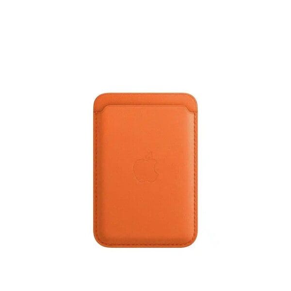 Apple iPhone Leather Wallet with MagSafe  – Orange (MPPY3)